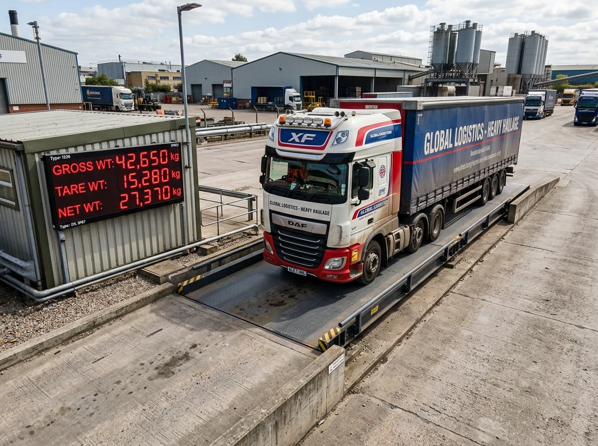 Heavy-Duty Pitless Industrial Weighbridge (Truck Scale)