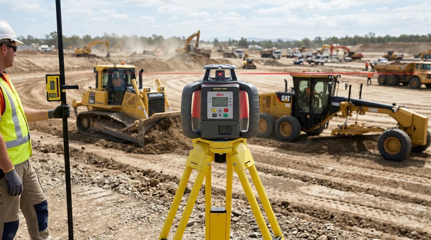 Construction Lasers & Machine Guidance